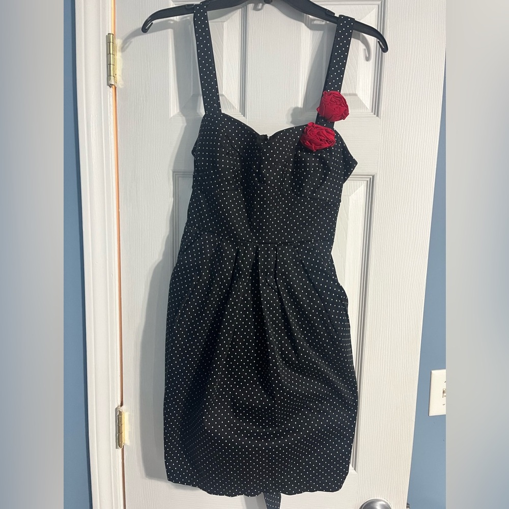 Short dress with pockets